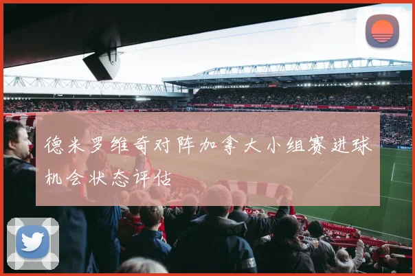 德米罗维奇对阵加拿大小组赛进球机会状态评估