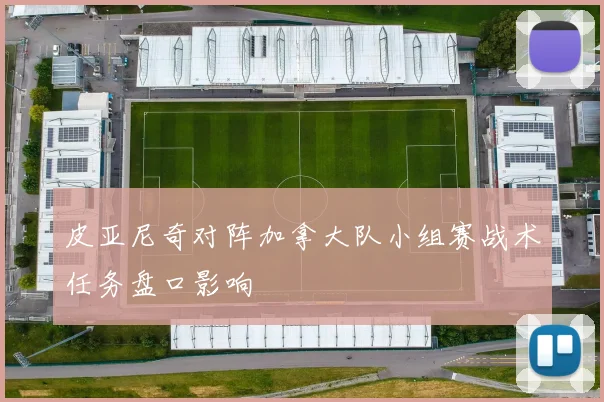 皮亚尼奇对阵加拿大队小组赛战术任务盘口影响