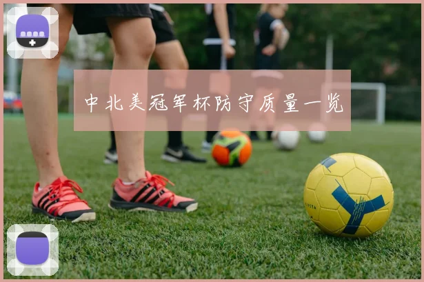 中北美冠军杯防守质量一览